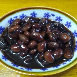 黒豆の甘さ控えめオリゴ糖煮(◔‿◔)